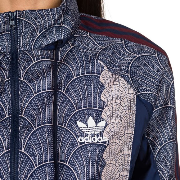 Adidas Originals Shell Tile Zip-up Jacket Rare - Picture 5 of 7